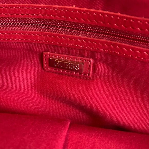 GUESS | Red Satchel Purse 👜 - Picture 4 of 6